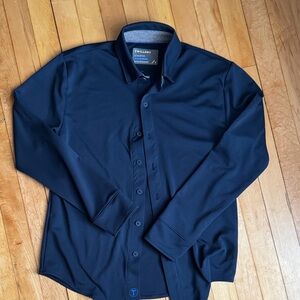 Twillory Navy Dress Shirt for Men